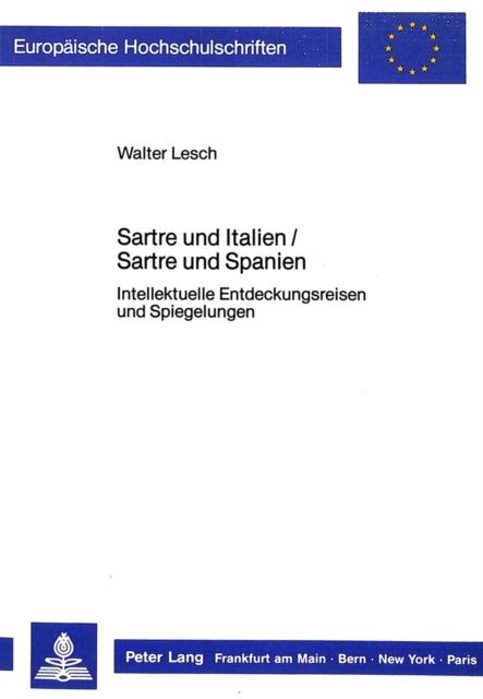 Book cover of: Sartre und Italien / Sartre und Spanien