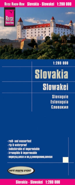 Book cover of: Slovakia (1:280.000)