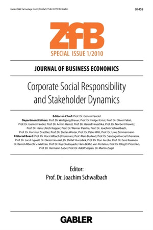 Corporate Social Responsibility and Stakeholder Dynamics