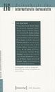 Book cover of: Zeitschrift fur interkulturelle Germanistik (Jou - Vol. 7, Issue 2/2016: Transitraume. By: Dieter Heimböckel