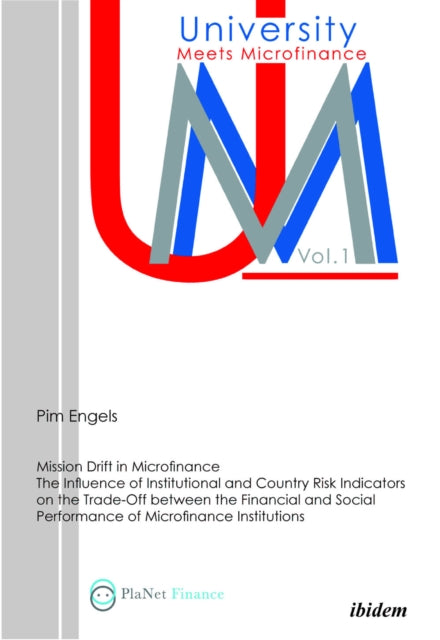 Book cover of: Mission Drift in Microfinance. By: Pim Engels