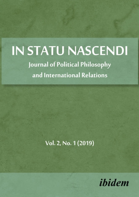Book cover of: In Statu Nascendi. By: Piotr Pietrzak