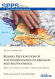 Book cover of: Russia's Recognition of the Independence of Abkhazia and South Ossetia. By: Nikoloz Samkharadze