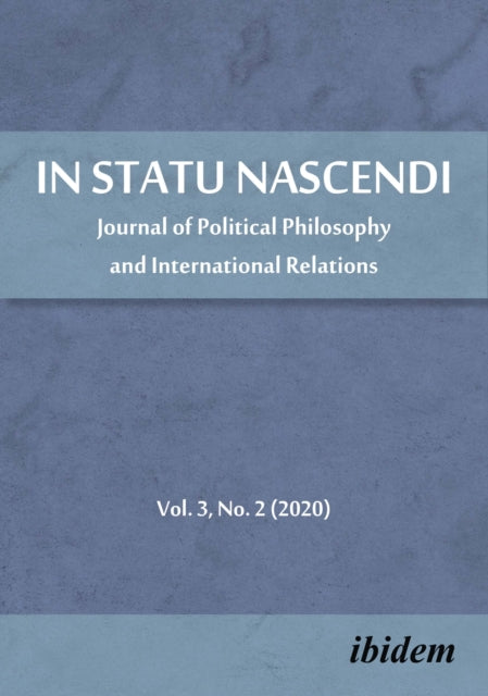 Book cover of: In Statu Nascendi. By: Piotr Pietrzak