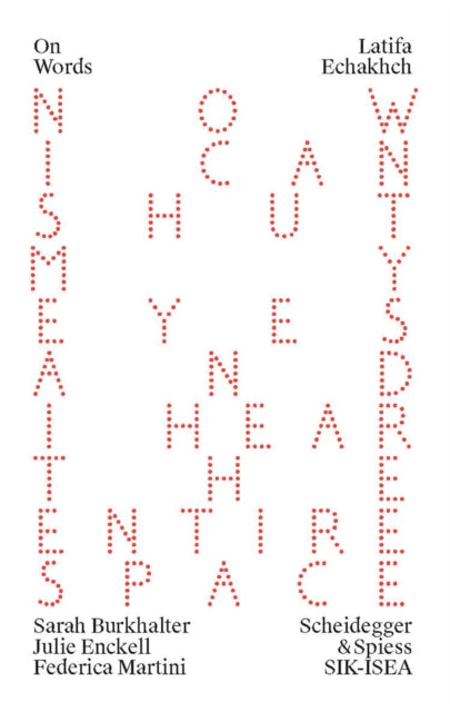 Book cover of: Latifa Echakhch