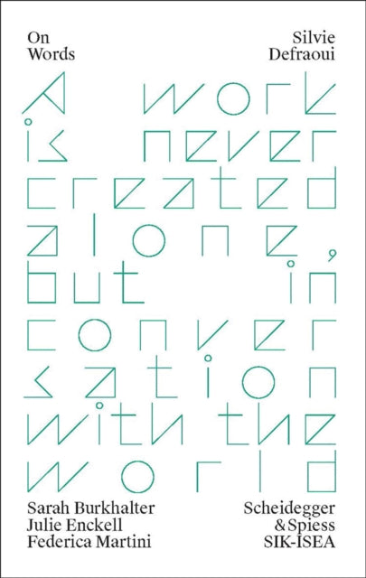 Book cover of: Silvie Defraoui