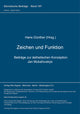 Book cover of: Zeichen und Funktion