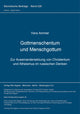 Book cover of: Gottmenschentum und Menschgottum