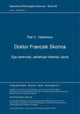 Book cover of: Doktor Francisk Skorina