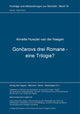 Book cover of: Goncarovs drei Romane - eine Trilogie?