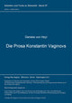 Book cover of: Die Prosa Konstantin Vaginovs
