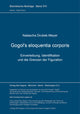 Book cover of: Gogol's eloquentia corporis