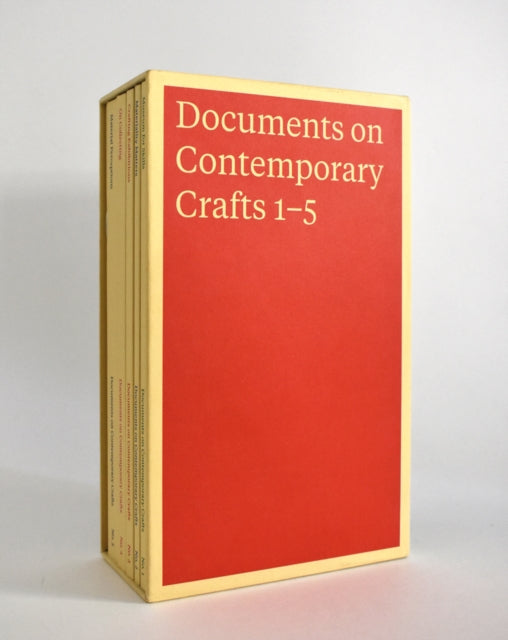 Book cover of: Documents on Contemporary Crafts 1-5. By: Andre Gali