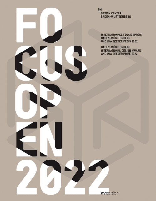 Book cover of: Focus Open 2022. By: Design Center Baden-Wuerttemberg