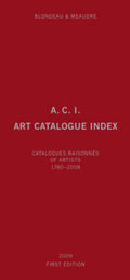 A.C.I., Art Catalogue Index