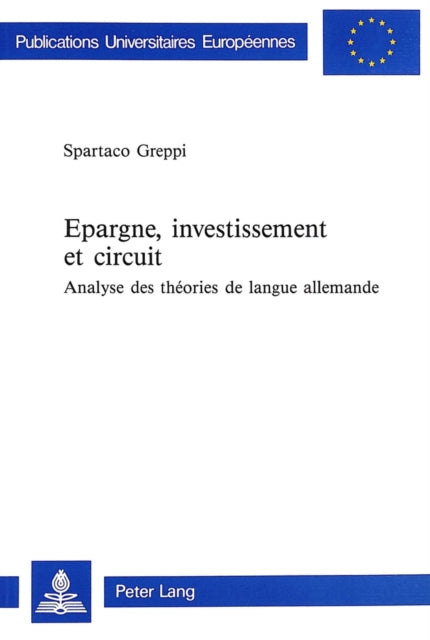 Book cover of: Epargne, investissement et circuit