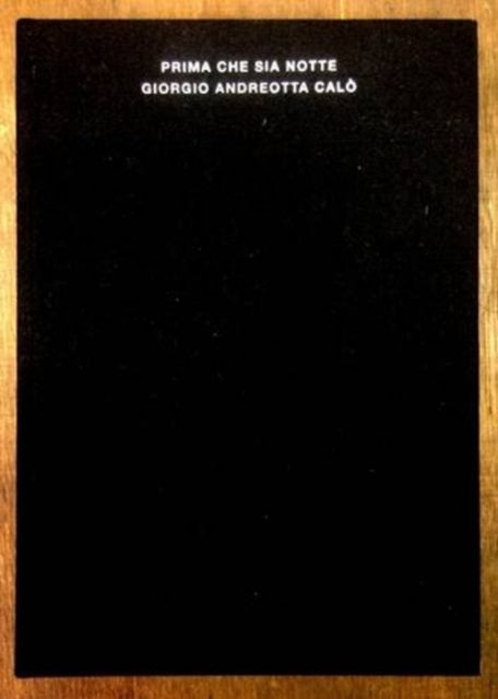 Book cover of: Prima Che Sia Notte