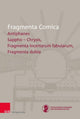 Book cover of: FrC 19.3 Antiphanes frr. 194-330. By: S. Douglas Olson