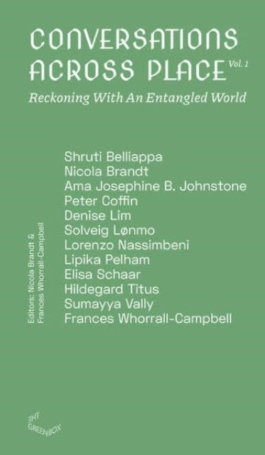Book cover of: Conversations Across Place. By: Nicola Brandt