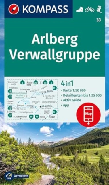 Book cover of: Arlberg Verwallgruppe