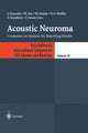 Book cover of: Acoustic Neuroma. By: J. Kanzaki