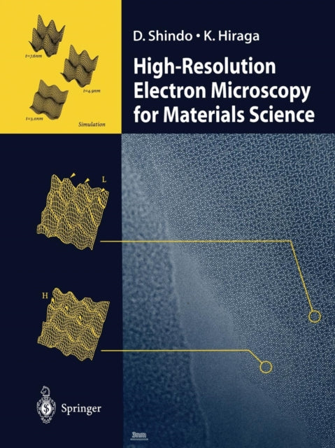 Book cover of: High-Resolution Electron Microscopy for Materials Science