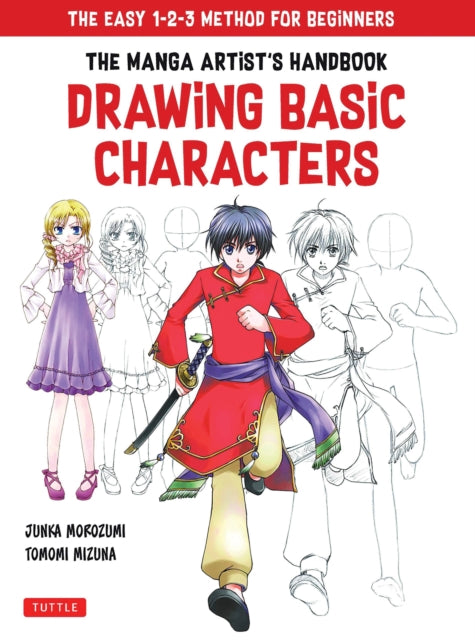 Book cover of: Drawing Basic Manga Characters. By: Junka Morozumi