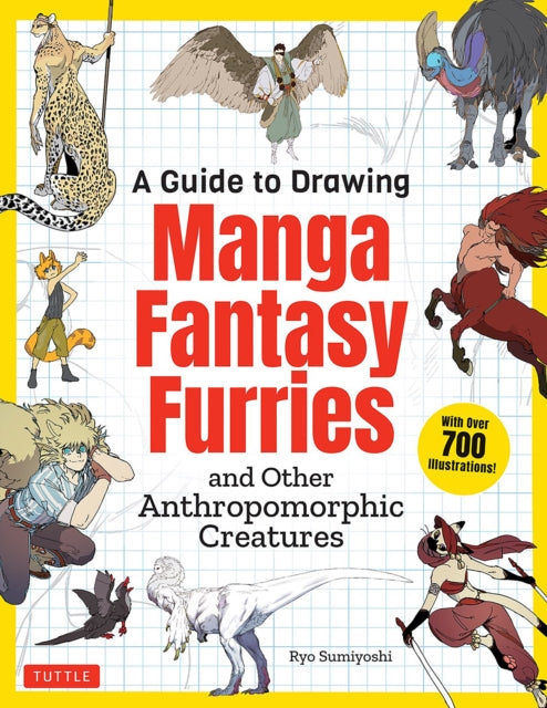 Book cover of: Guide to Drawing Manga Fantasy Furries. By: Ryo Sumiyoshi