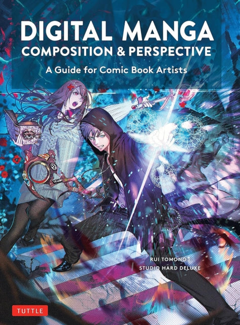 Book cover of: Digital Manga Composition & Perspective. By: Rui Tomono