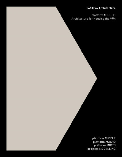 Book cover of: 5468796 Architecture: platform.MIDDLE. By: Johanna Hurme