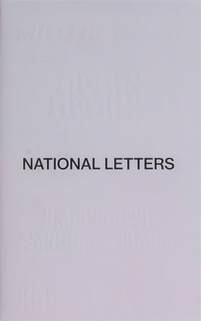 Book cover of: National Letters: Languages and Scripts as Nation-building Tools