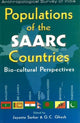 Book cover of: Populations of the SAARC Countries