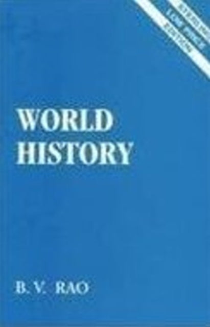 Book cover of: World History. By: B. V. Rao B V Rao