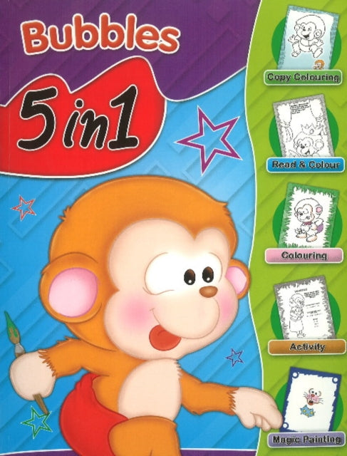 Book cover of: Bubbles 5 In 1. By: Sterling Publishers