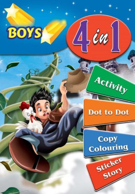 Book cover of: Boys 4 in 1