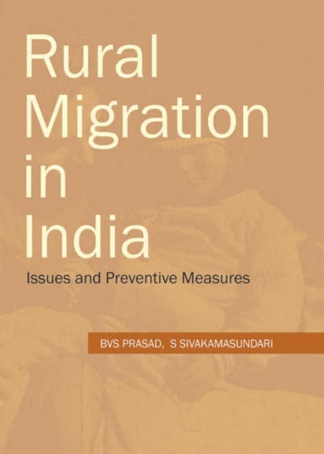 Book cover of: Rural Migration in India. By: B. V. S. Prasad