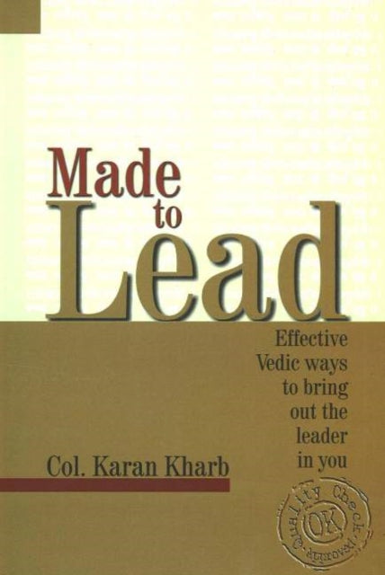 Book cover of: Made to Lead