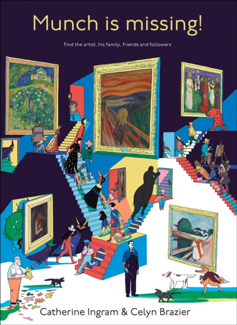 Book cover of: Munch is Missing!. By: C. Ingram