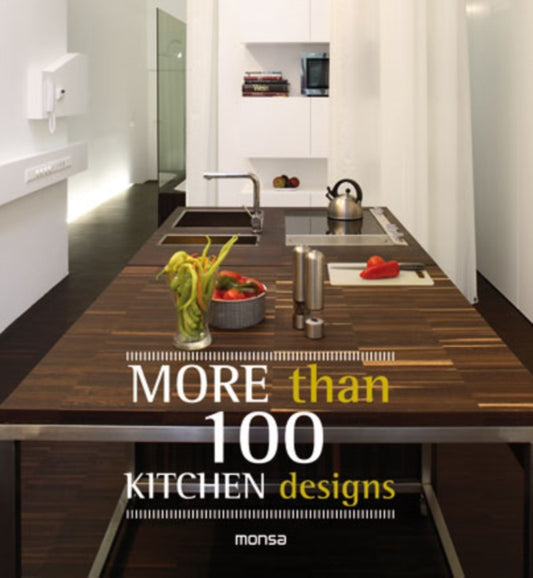 Book cover of: More than 100 Kitchen Designs. By: Josep M. Minguet