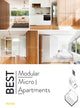Book cover of: Best Modular Micro Apartments. By: Instituto Monsa de Ediciones