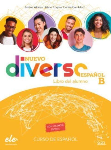 Book cover of: Nuevo Diverso Espanol B - Libro del alumno. Book + licencia digital. B/B1/B2