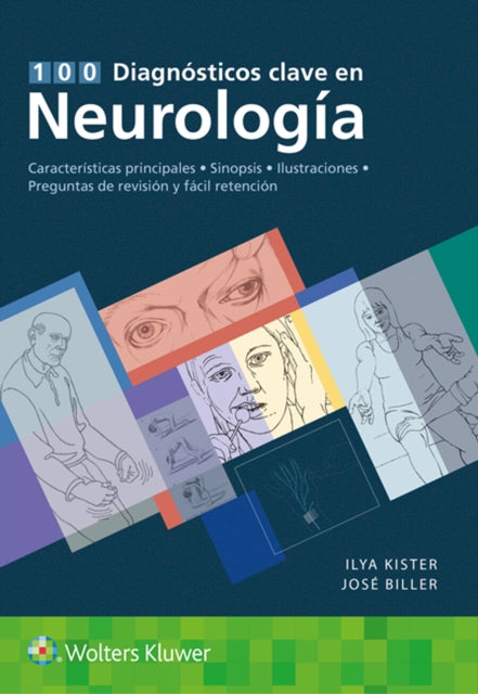 Book cover of: 100 diagnosticos clave en neurologia. By: KISTER