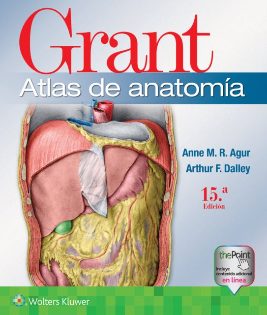 Book cover of: Grant. Atlas de anatomia. By: AGUR