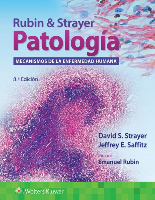 Book cover of: Rubin & Strayer. Patologia. By: David S. Strayer