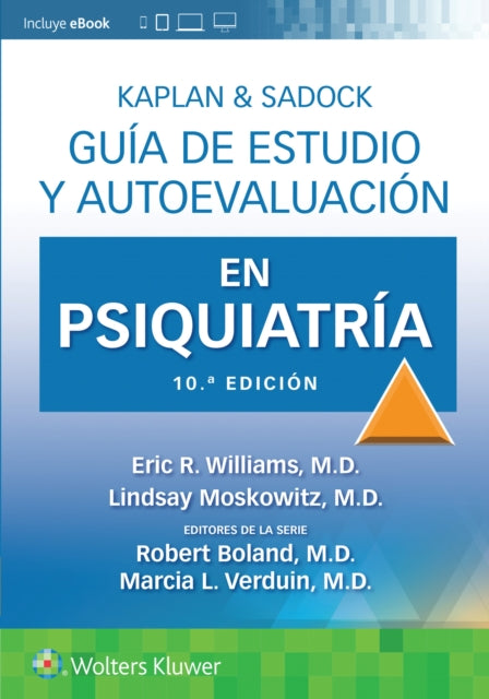Book cover of: Kaplan & Sadock. Guia de estudio y autoevaluacion en Psiquiatria