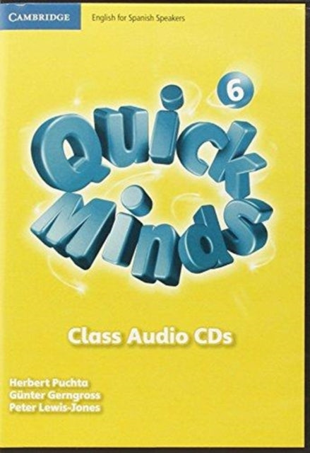 Book cover of: Quick Minds Class Audio CDs, Level 6