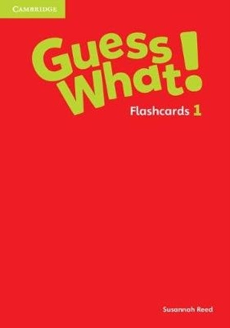 Book cover of: Guess What! Level 1 Flashcards Spanish Edition