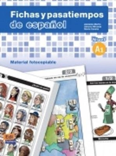 Book cover of: Fichas y Pasatiempos De Espanol. By: Adelaida Martín Bosque