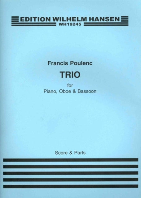 Book cover of: Trio. By: Francis Poulenc