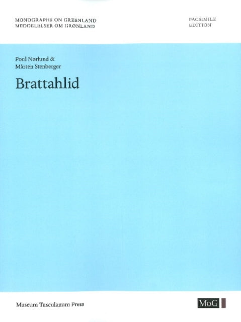 Book cover of: Brattahlid. By: Poul N¿rlund